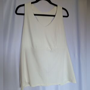 FABLETICS Mila Built-in Bra Tank Cream